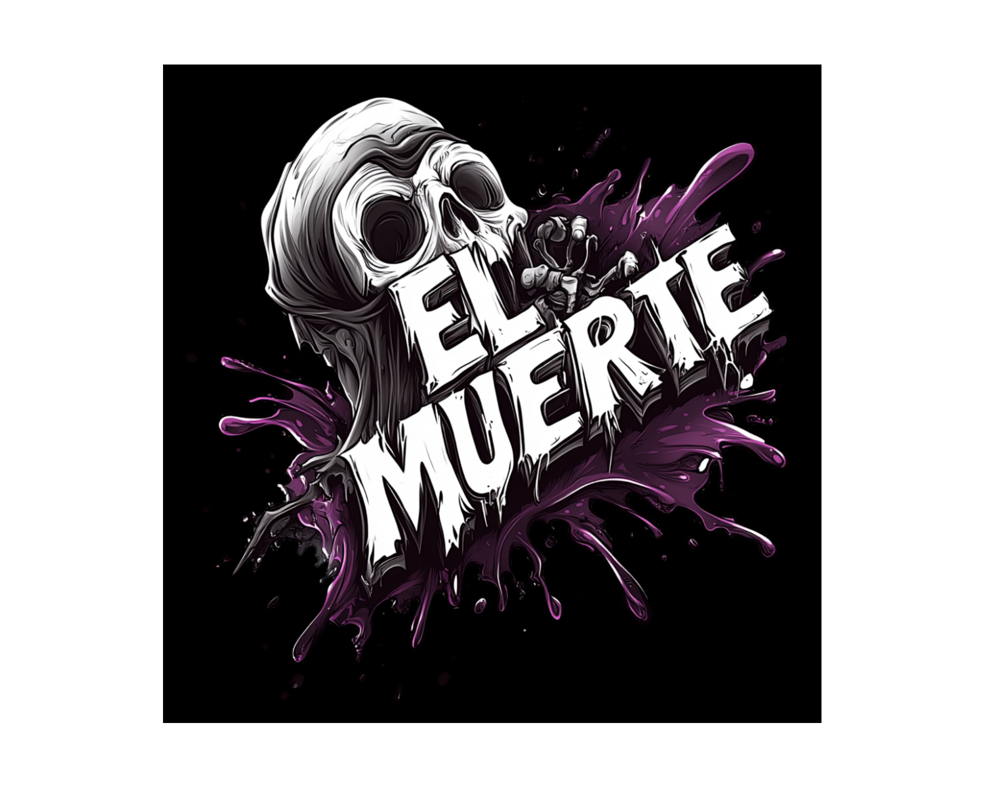 Gas Militia El Muerte Graphic Gas Militia - El Muerte