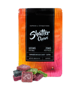 Euphoria Shatter Chews - Sativa Gummies (600mg THC)