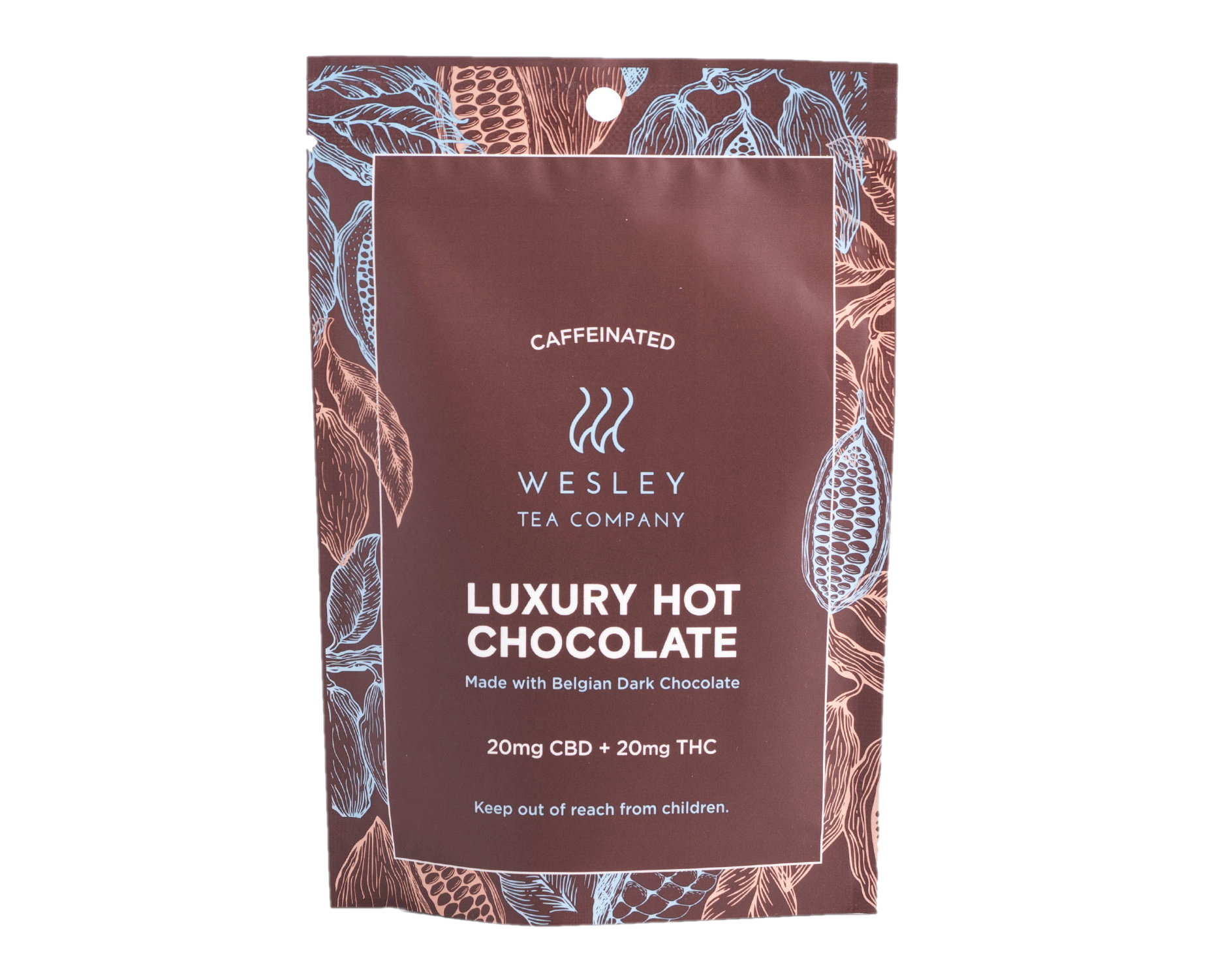 WesleyTeaCompany Luxury Hot Chocolate CBD THC Wesley Tea Company – Luxury Hot Chocolate (40mg)
