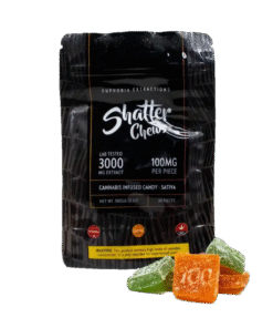 Euphoria Shatter Chews - Sativa Gummies (3000mg THC)