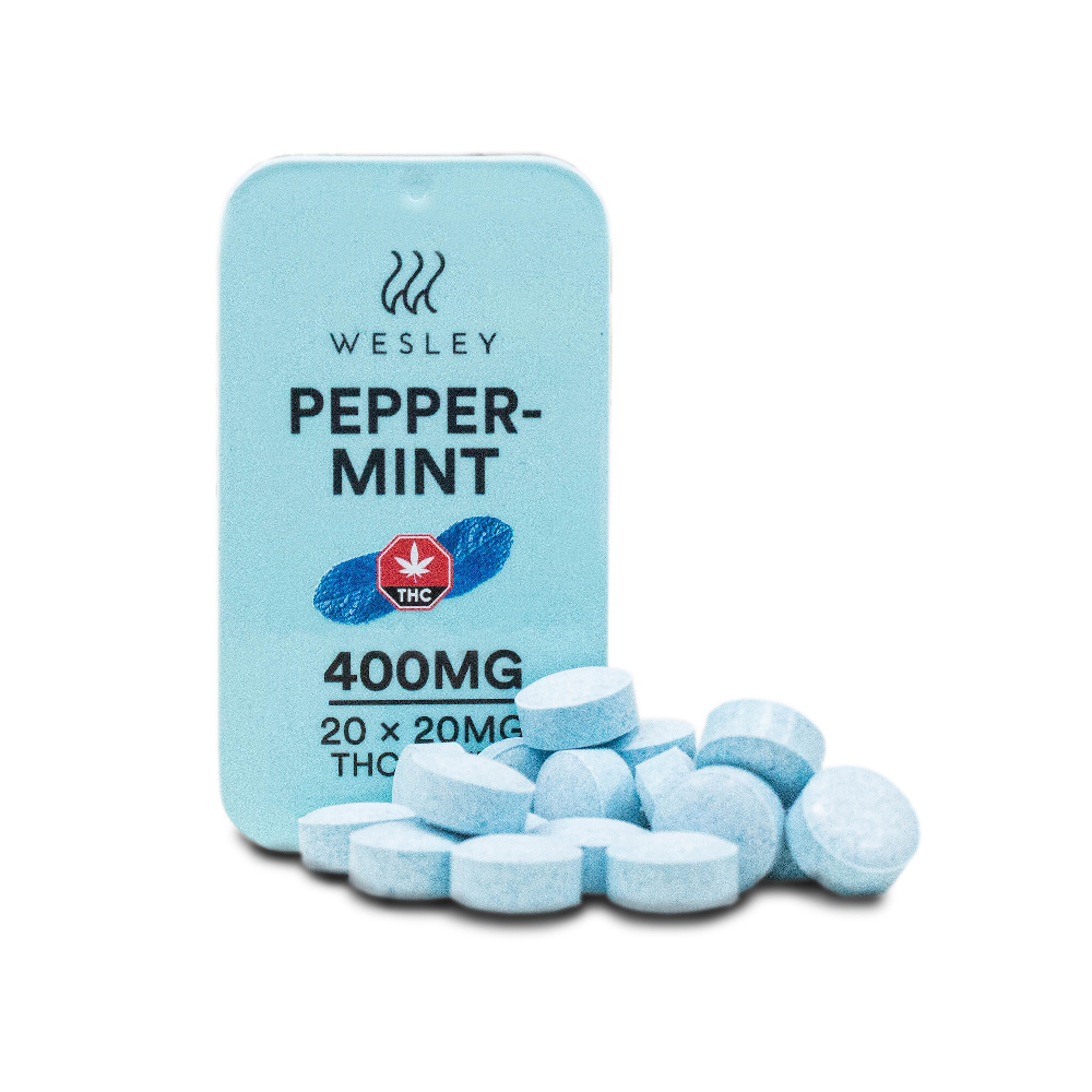 peppermint400 Wesley Mints - 400mg THC