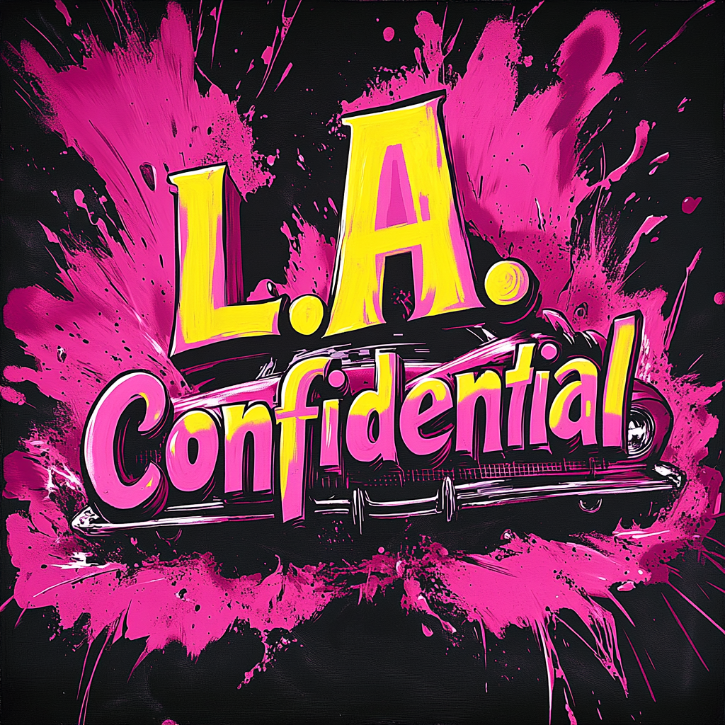 Gas Militia LA Confidential Graphic Gas Militia - LA Confidential