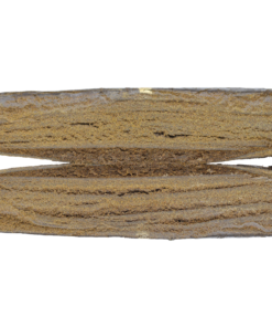 Tesla Hash close-up showing compressed resin bar texture