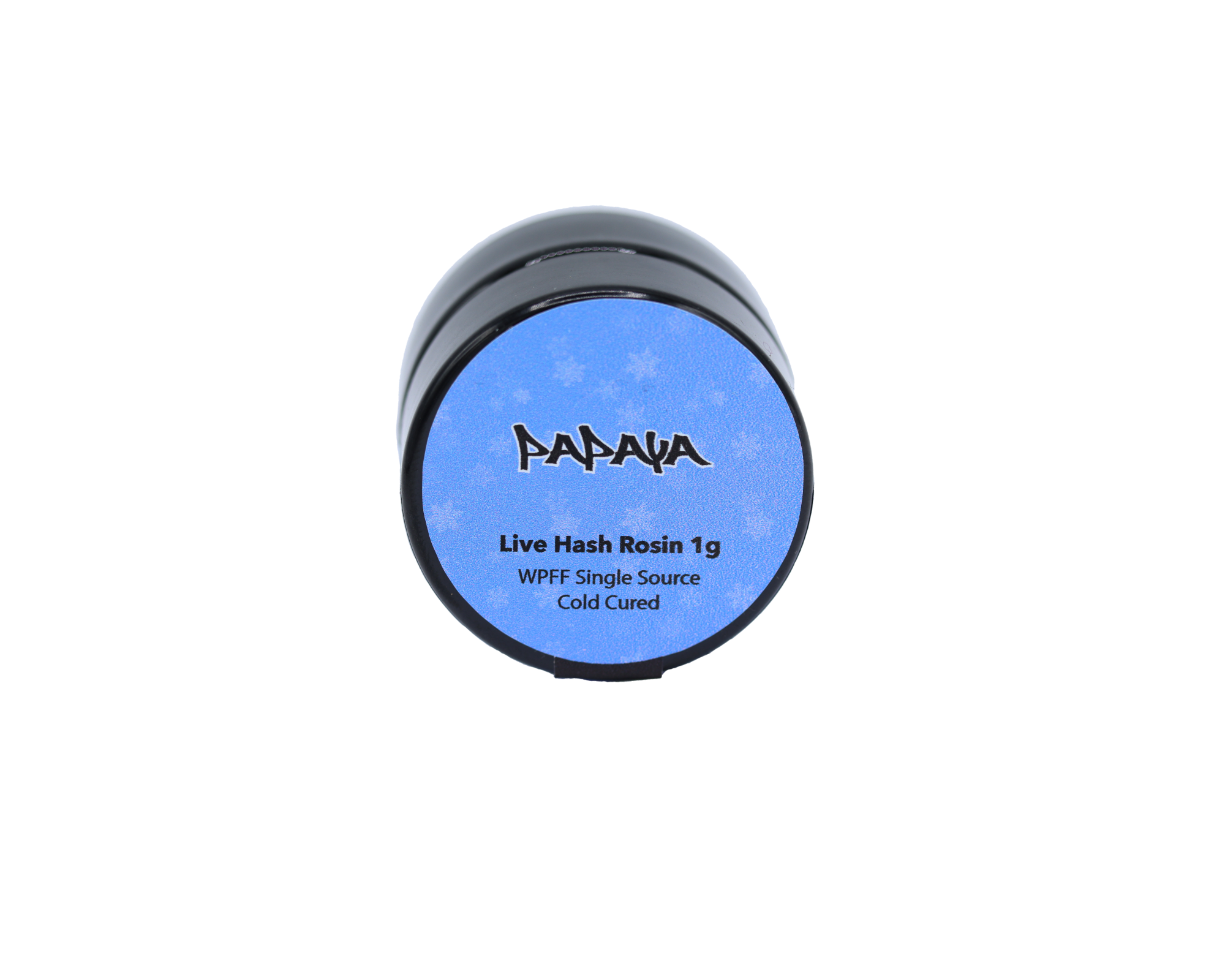 Papaya Jar top Glacier Melt - Papaya Live Hash Rosin