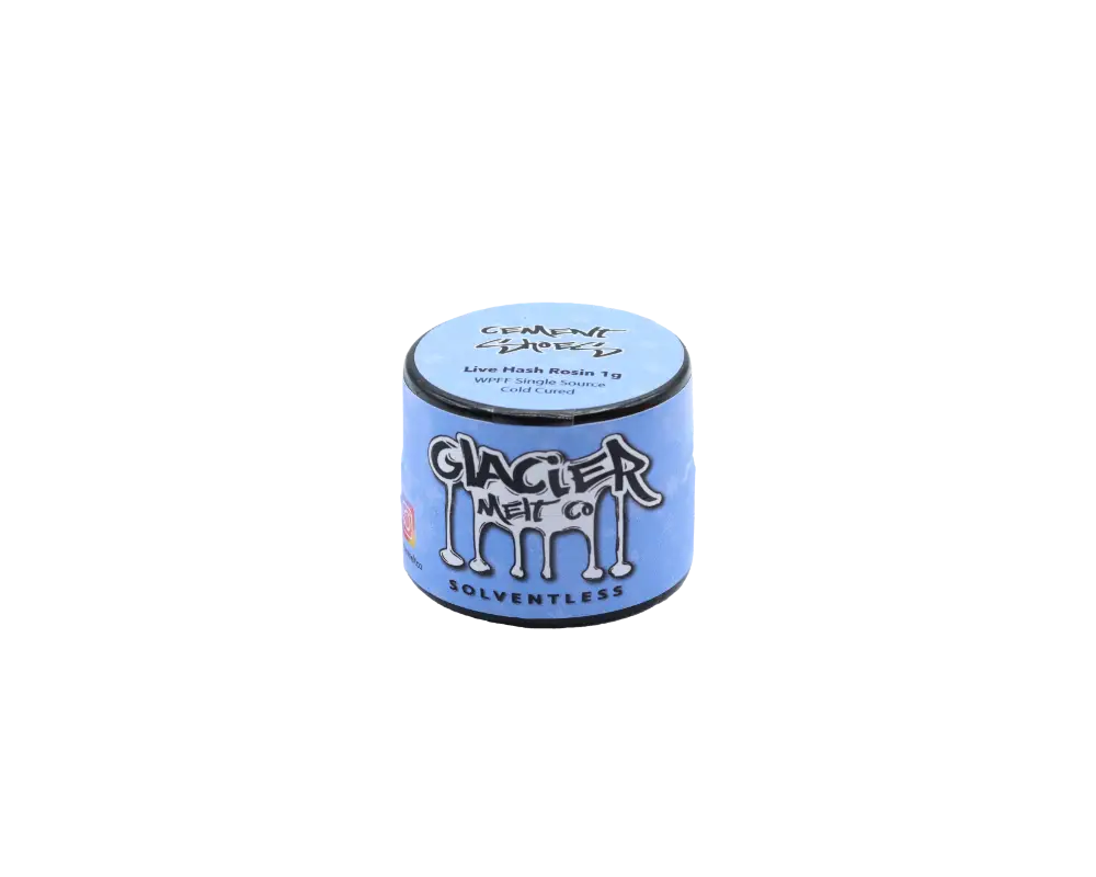 Cement Shoes Glacier Melt - Cement Shoes Live Hash Rosin